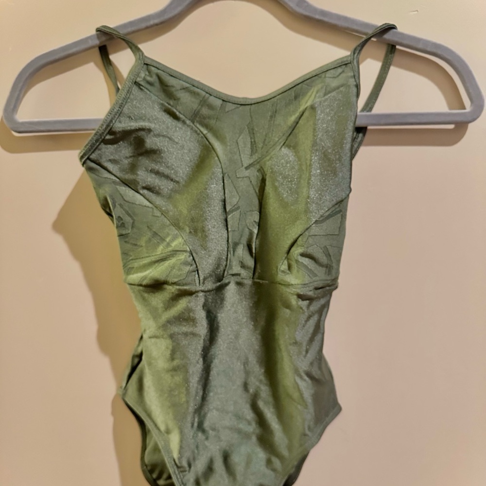 So Danca Green Leotard